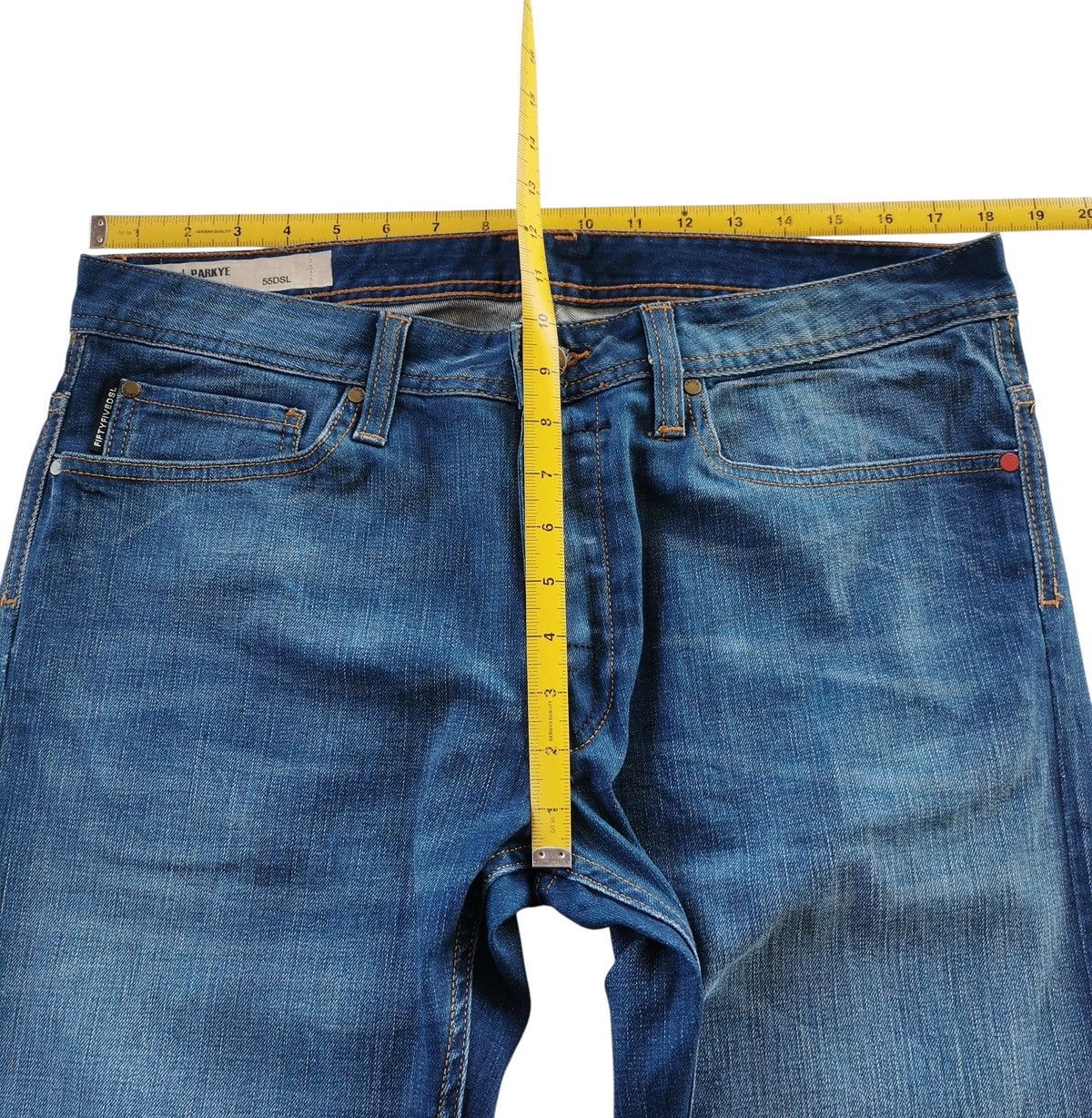 Diesel Diesel 55DSL Regular Fit Mod Parkye Denim Jeans Size US 36 / EU 52 - 11 Thumbnail