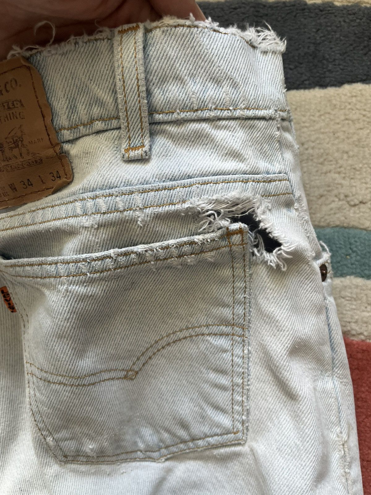Levi's × Vintage Orange tab Levi’s Size US 34 / EU 50 - 4 Thumbnail