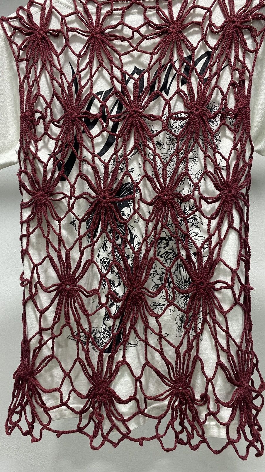 Japanese Brand 🚨FINAL DROP🚨 Fishnet Mesh Knit Punk Top Size S / US 4 / IT 40 - 5 Thumbnail
