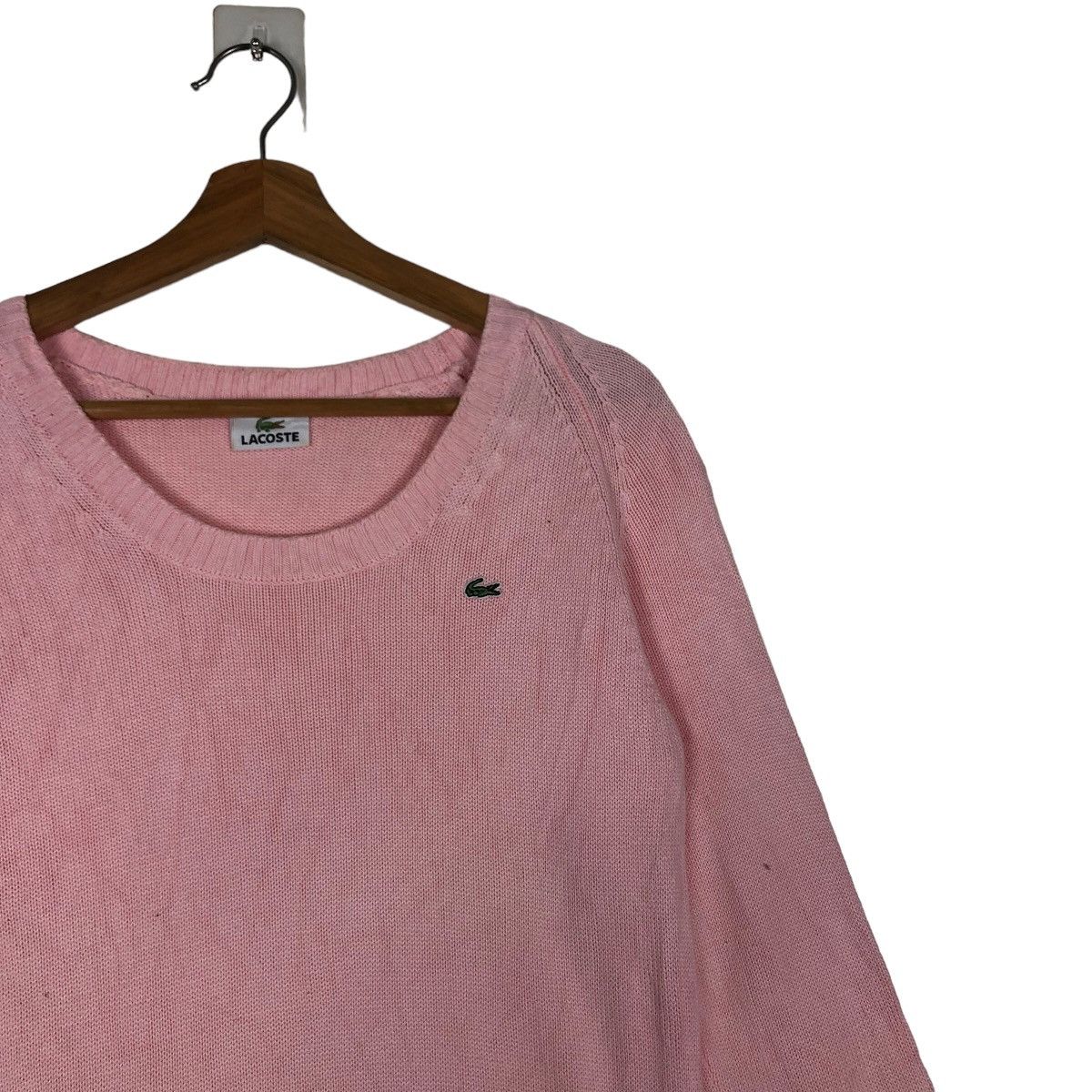 Japanese Brand 🔥90’s Vintage Knit Sweatshirt Lacoste Small Pony Size US M / EU 48-50 / 2 - 5 Thumbnail
