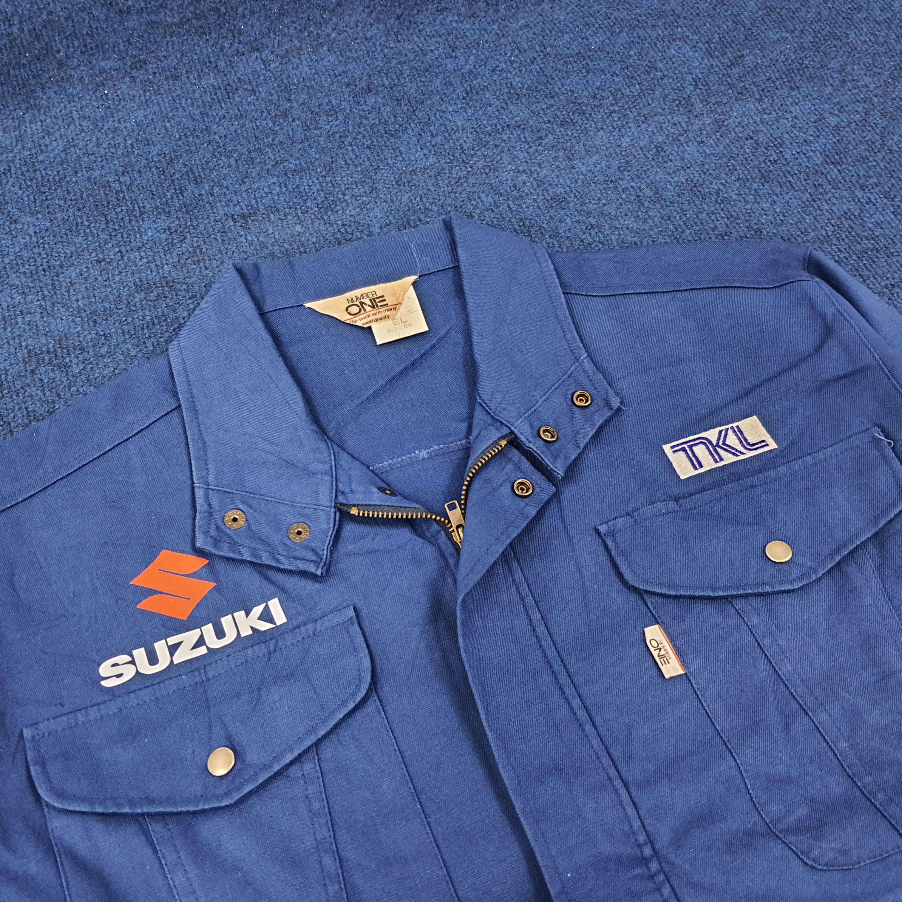 Japanese Brand × Vintage Vintage SUZUKI Motorsports Racing Jacket C232N3 Size US L / EU 52-54 / 3 - 4 Thumbnail
