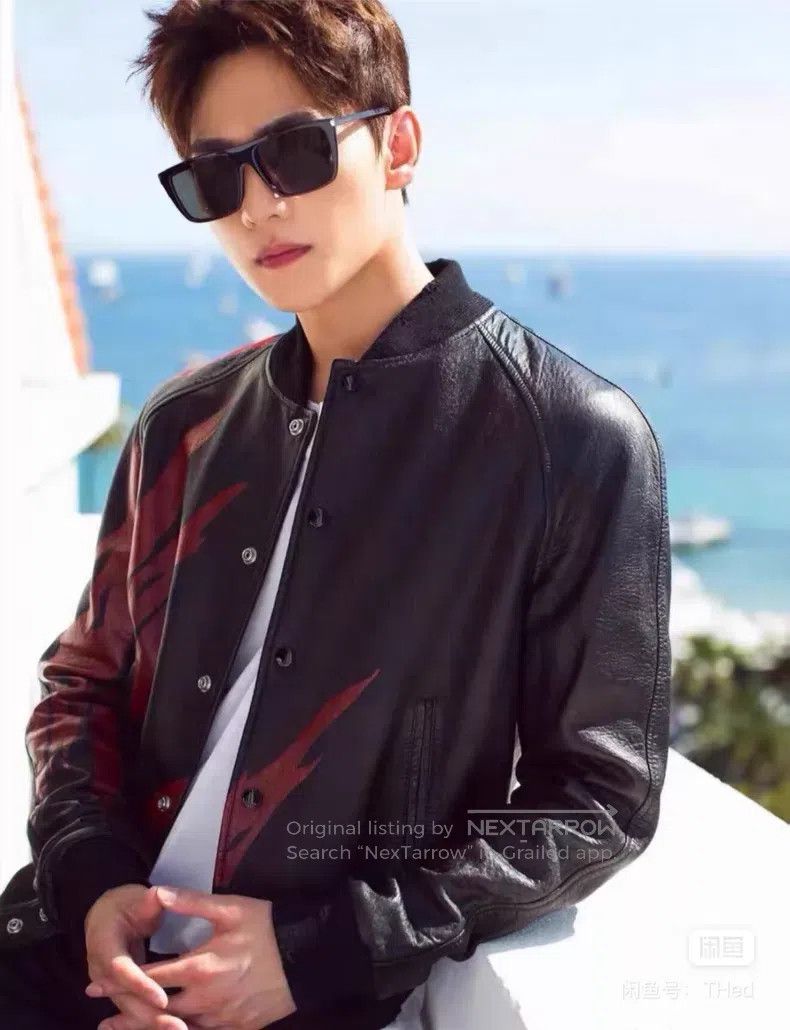 Saint Laurent Paris Saint Laurent Paris Flame Sheepskin Jacket i Size US S / EU 44-46 / 1 - 7 Thumbnail