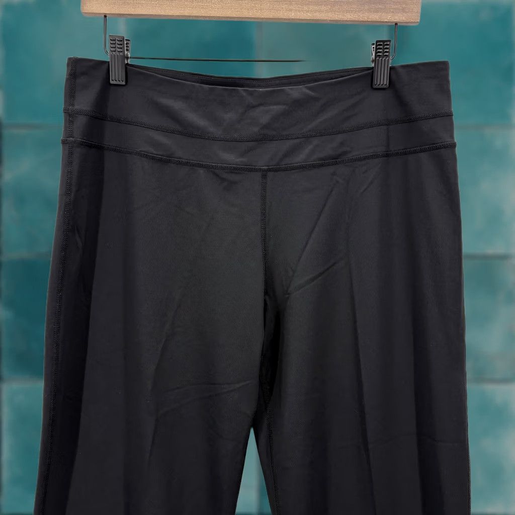 Vintage Christine Alexander Pants Womens Medium Black Cropped Straight Leg Yoga Stretch Size 32" / US 10 / IT 46 - 1 Thumbnail