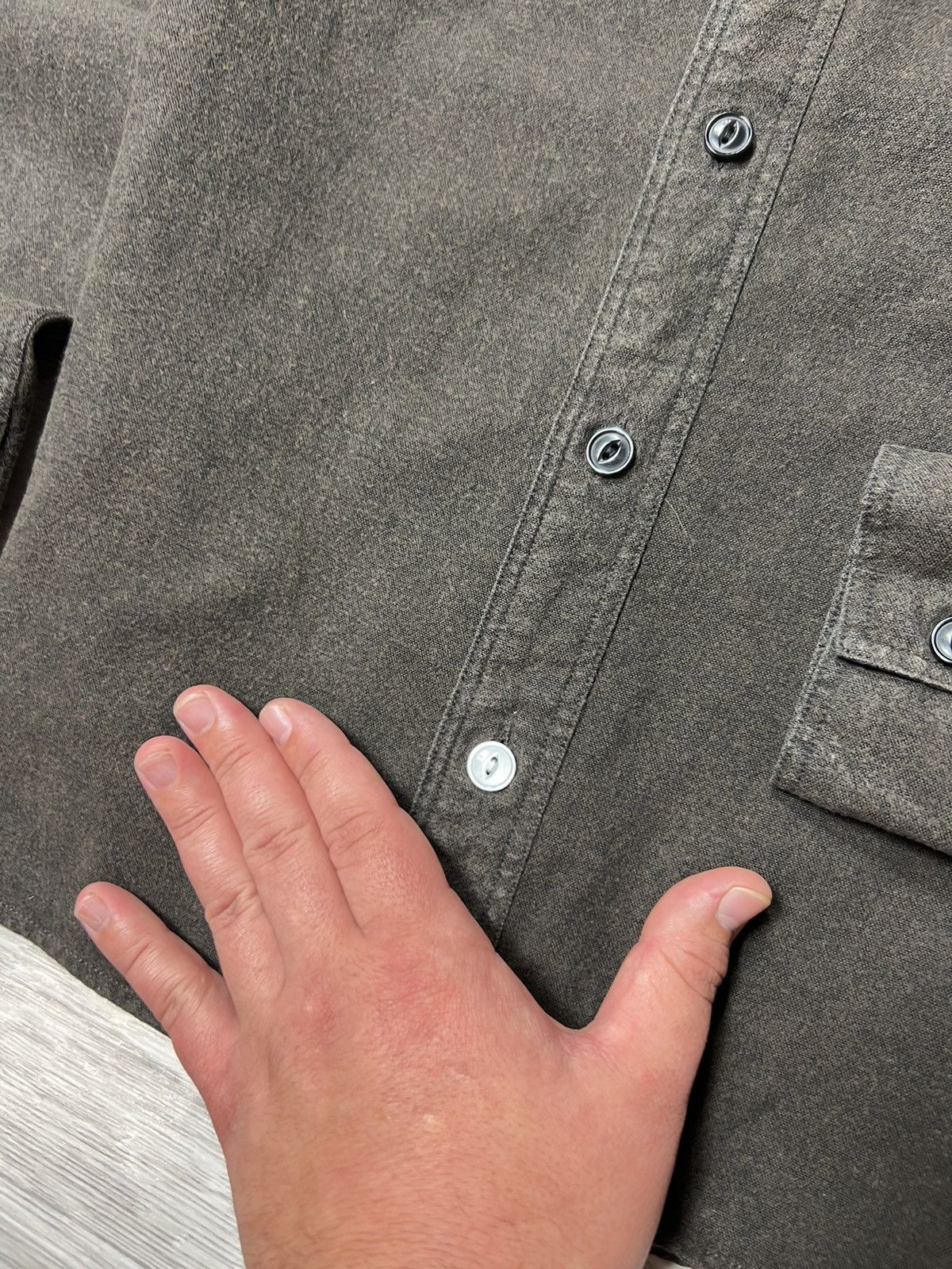 Allsaints Rare Allsaints Laredo Long Sleeve Shirt Button Up Size US S / EU 44-46 / 1 - 7 Thumbnail