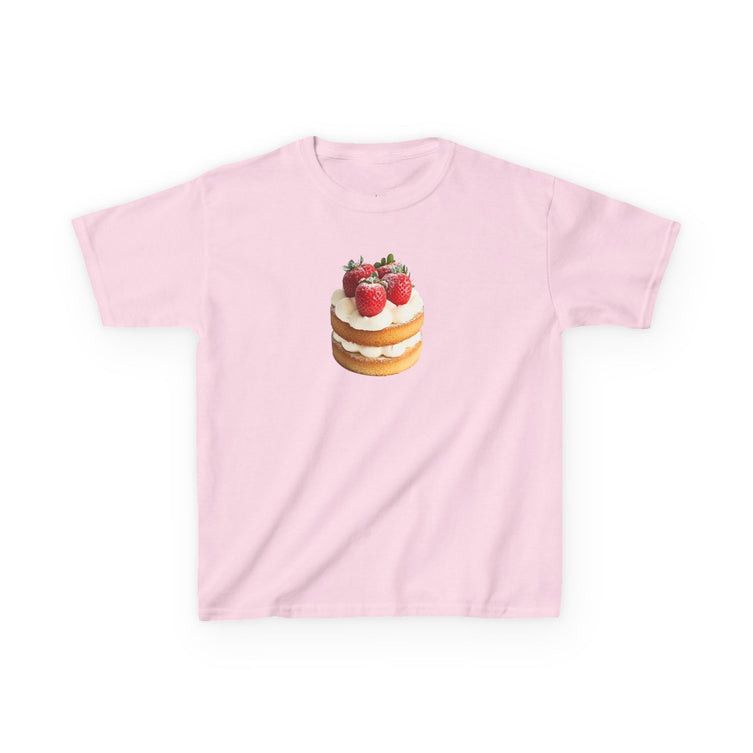Other Pink Strawberry Vanilla Cake Baby Tee Size L / US 10 / IT 46 - 3 Thumbnail