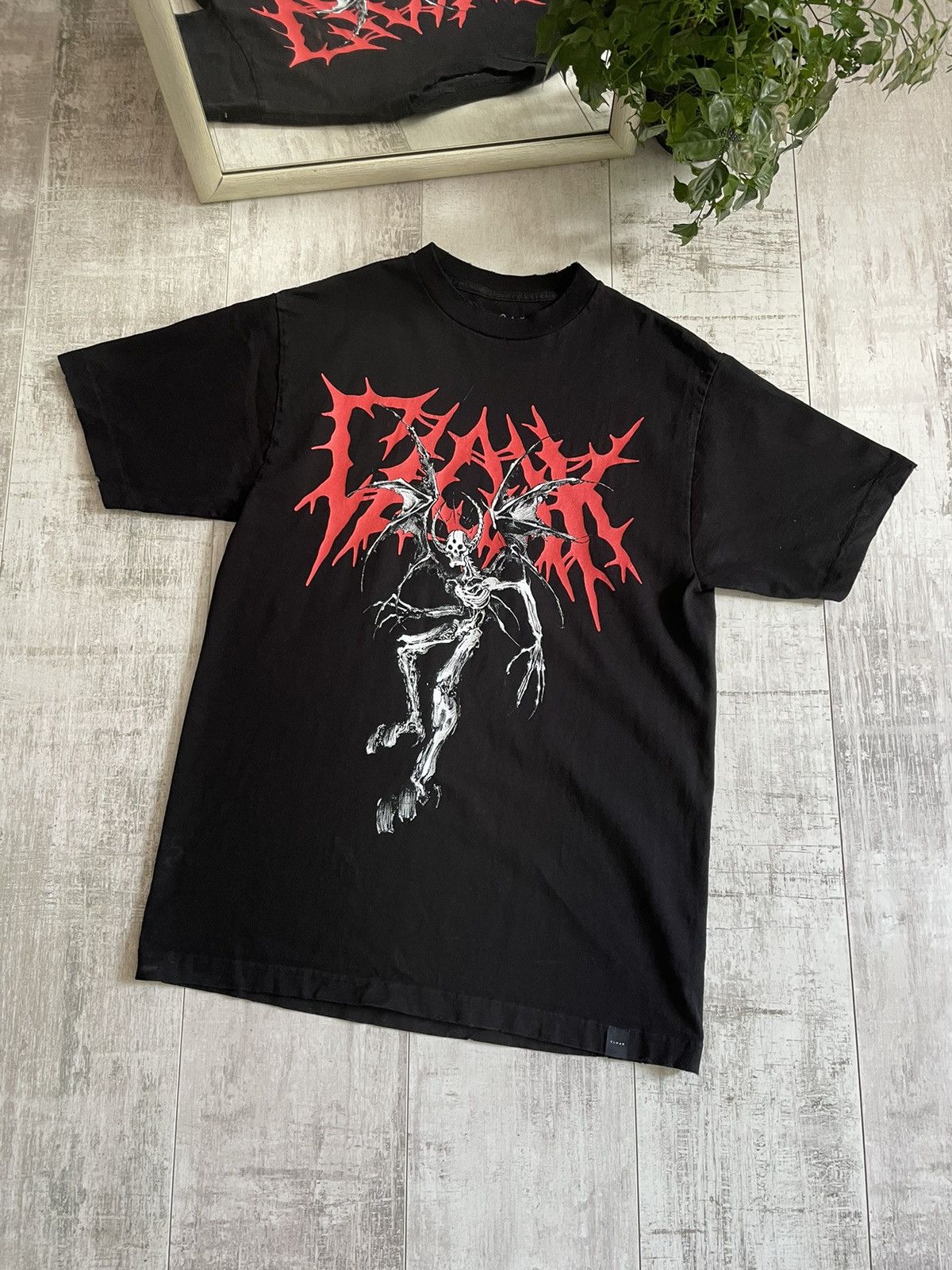 Cloak Cloak The Dark T-Shirt Skull Black RARE Size US M / EU 48-50 / 2 - 1 Thumbnail