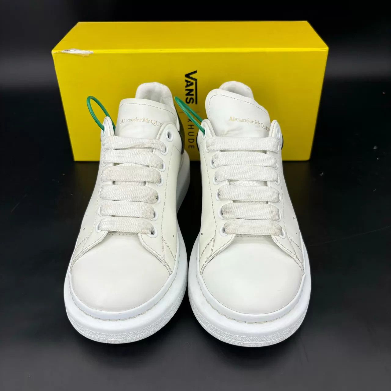Alexander McQueen McQ Black Tail Smooth Calf Leather Shoes 40.5 Size US 7.5 / EU 40-41 - 7 Thumbnail