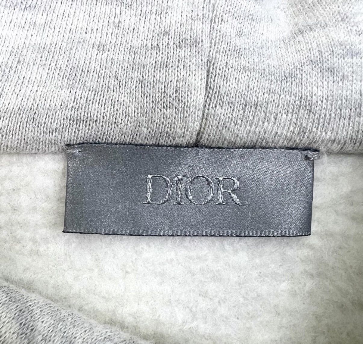 Dior Dior Runway Gray Glitter Yin Yang Hooded Sweatshirt K12 Size S / US 4 / IT 40 - 4 Thumbnail