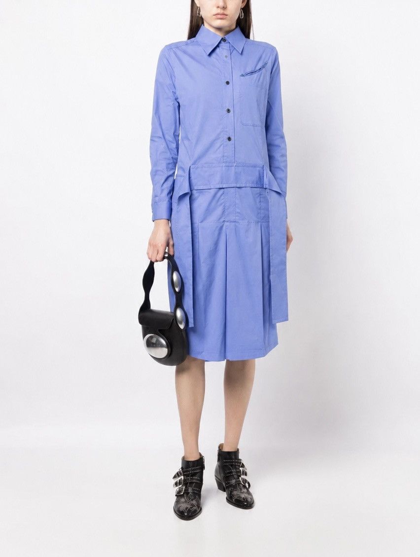 Toga Pulla Toga Pulla Stretch Board Shirt Dress Size XS / US 0-2 / IT 36-38 - 3 Thumbnail