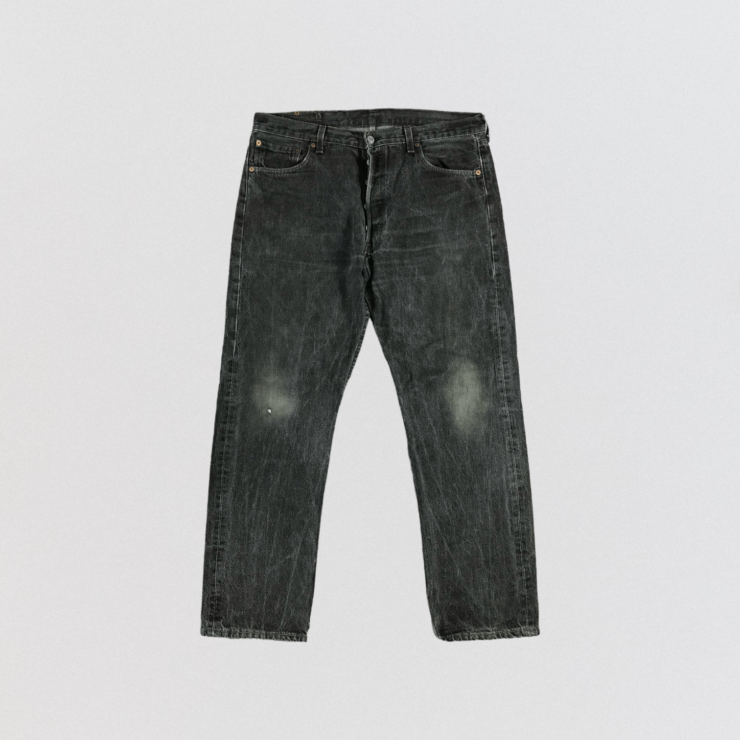 Levi's × Vintage Vintage Faded Black Levis 501 Jeans-JM2351 Size US 38 / EU 54 - 1 Thumbnail