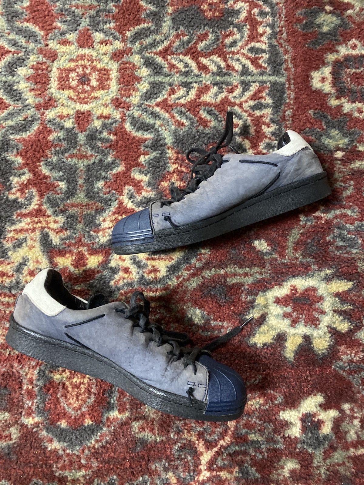 Adidas × Y-3 × Yohji Yamamoto Y-3 Low Top Multi-Color Shell Sneakers Size US 7 / EU 40 - 1 Thumbnail
