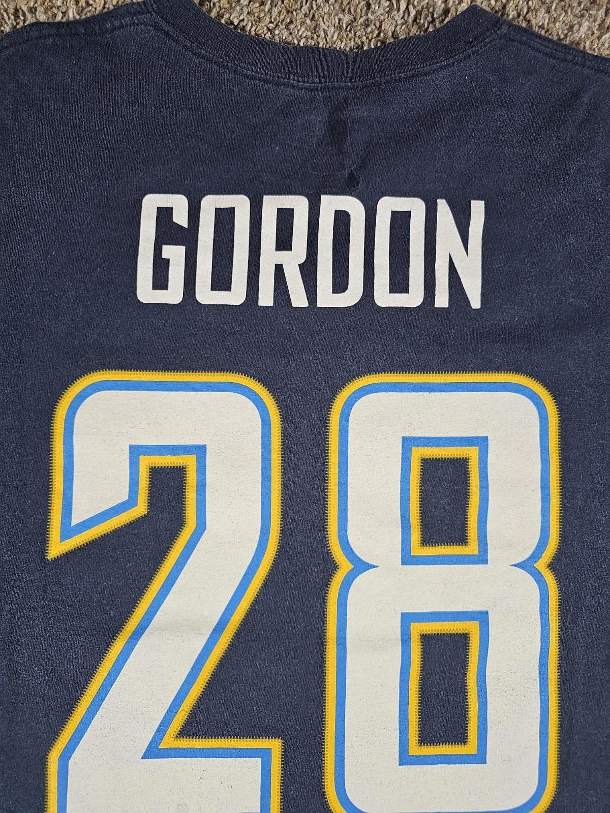 Other Chargers Melvin Gordon XL Blue Tshirt Size ONE SIZE - 7 Thumbnail