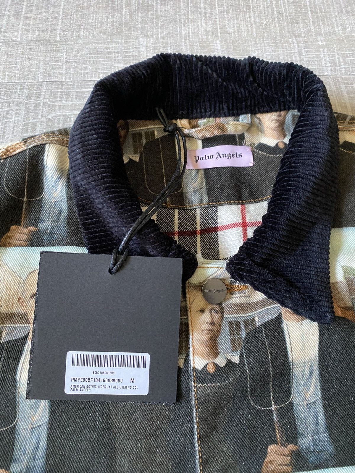 Palm Angels Palm Angels American Gothic Work Jacket Size 40R - 5 Thumbnail