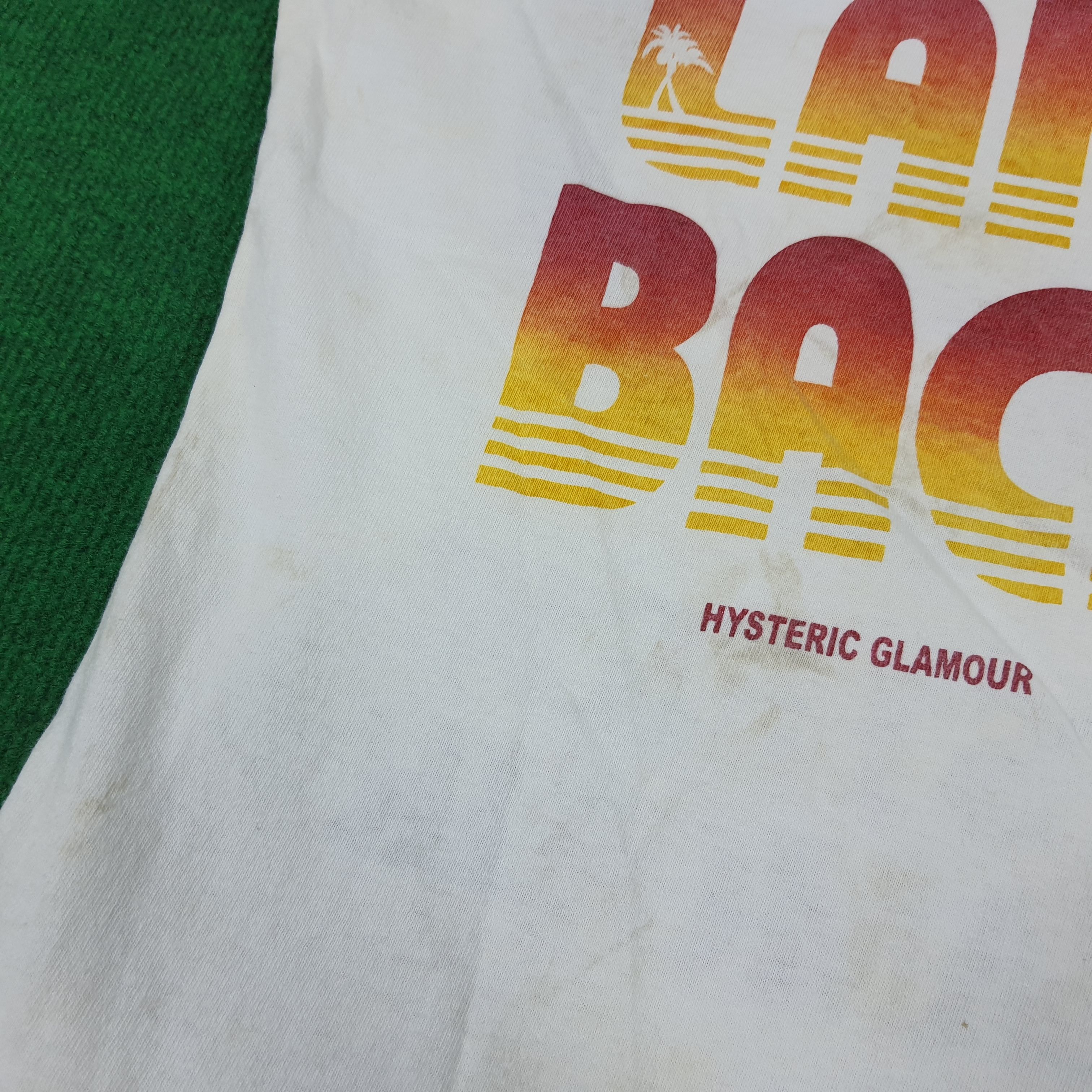 Hysteric Glamour × Japanese Brand Vintage Hysteric Glamour Laid Back Custom Logo T-shirt Size XS / US 0-2 / IT 36-38 - 8 Thumbnail
