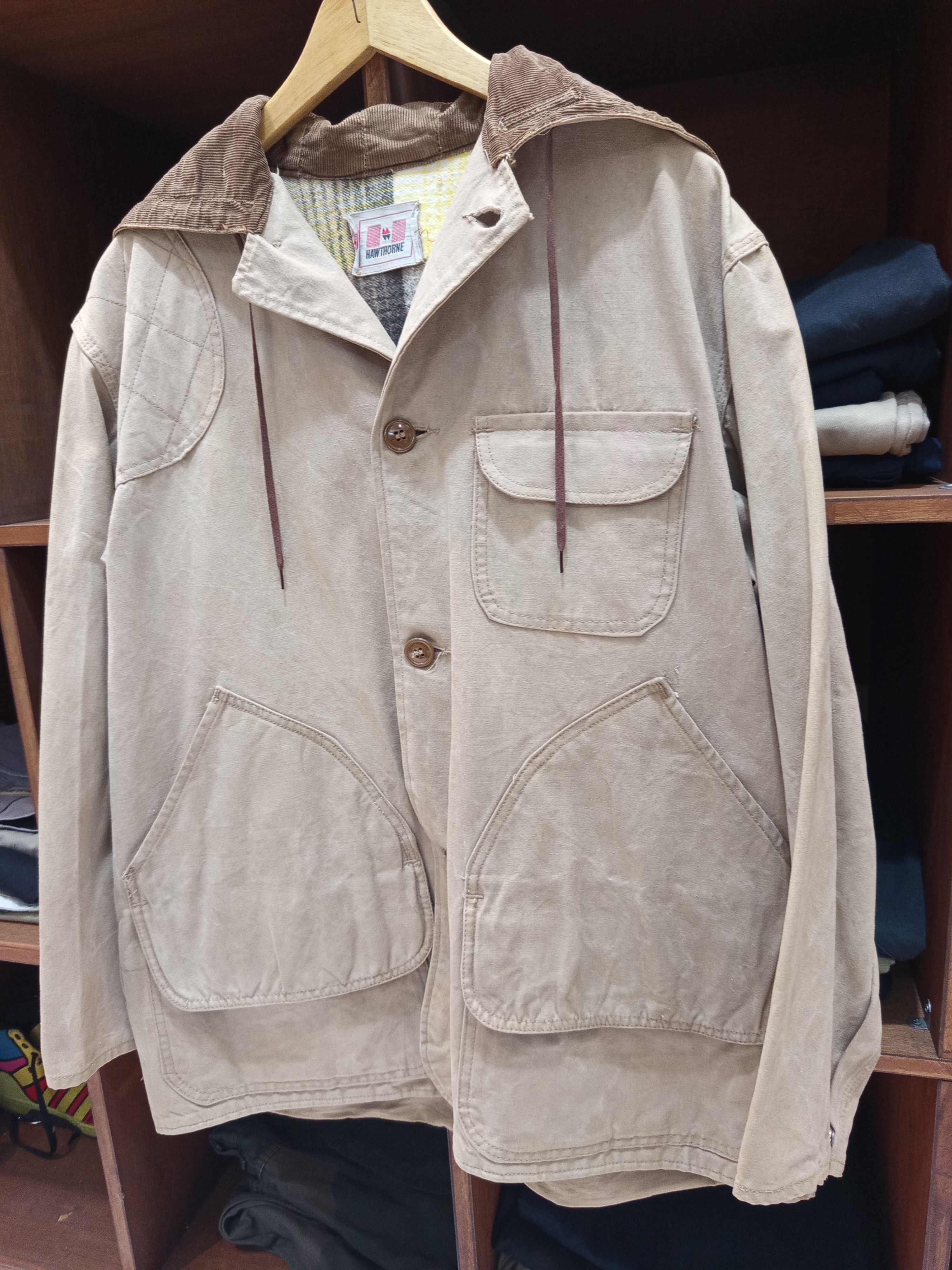 Vintage 1970s Hawthorne Hunting Jacket Size US L / EU 52-54 / 3 - 3 Thumbnail