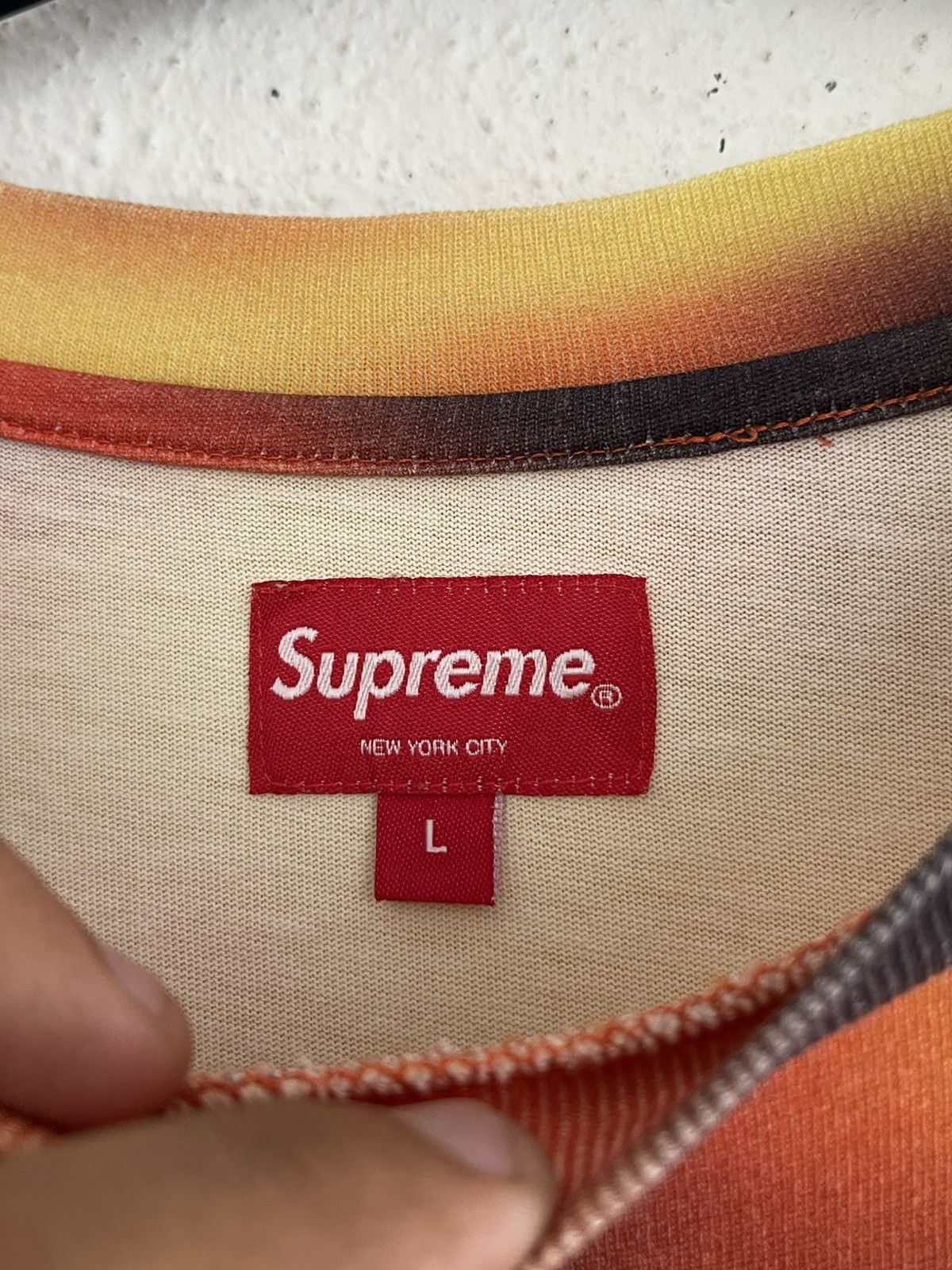 Supreme SS23 Supreme Small Box Logo Flame T Shirt Size US L / EU 52-54 / 3 - 5 Thumbnail