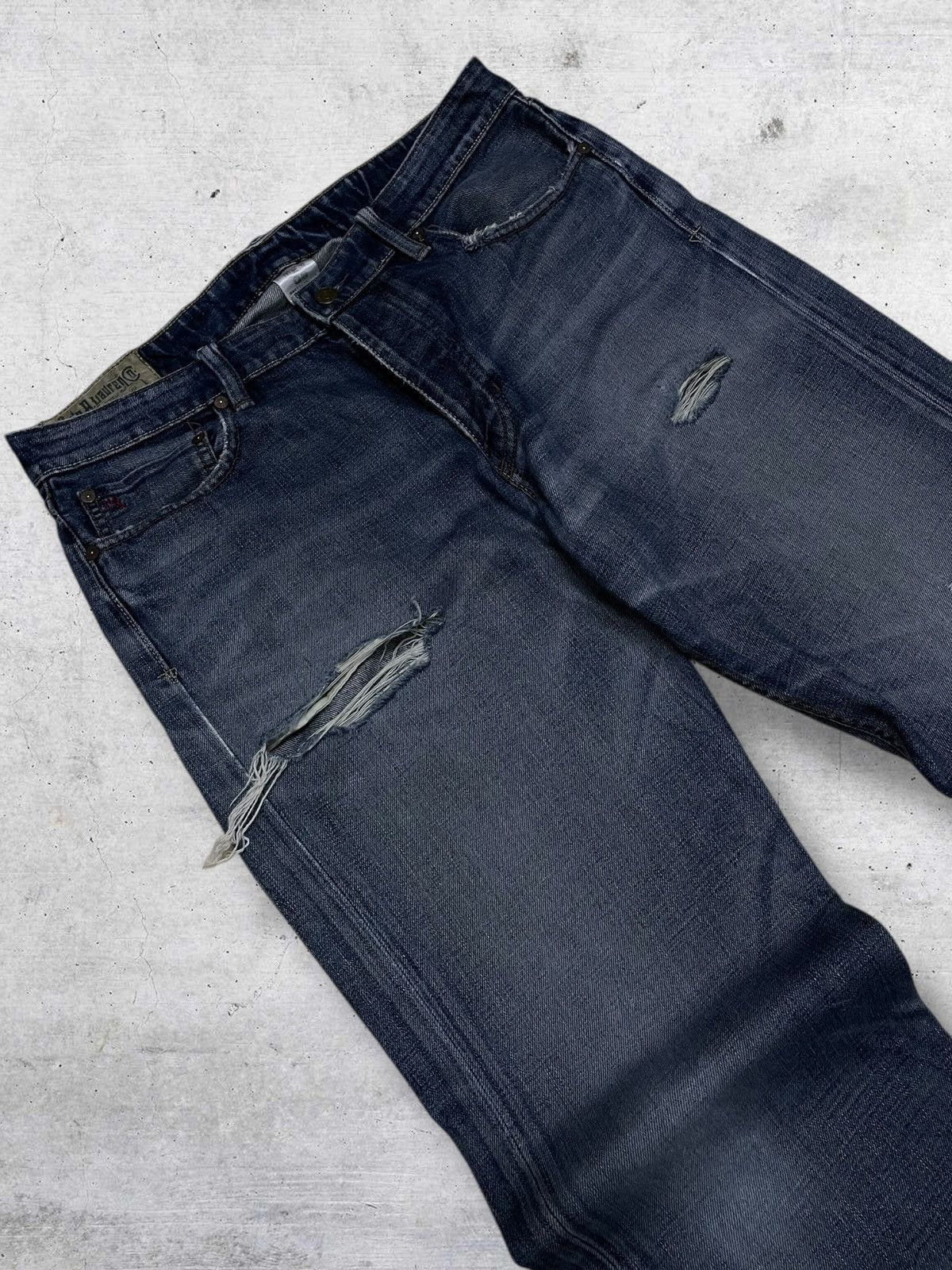 Polo Ralph Lauren VINTAGE POLO RAPLH LAUREN OG 90S DESIGNER DISTRESSED DENIM Size US 34 / EU 50 - 7 Thumbnail