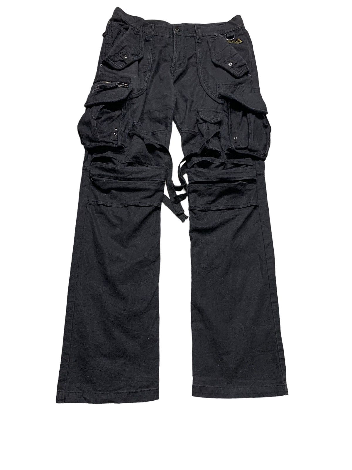 JACKROSE Jackrose Luv Mansion Cargo Pants Tactical Military Size US 33 - 4 Thumbnail