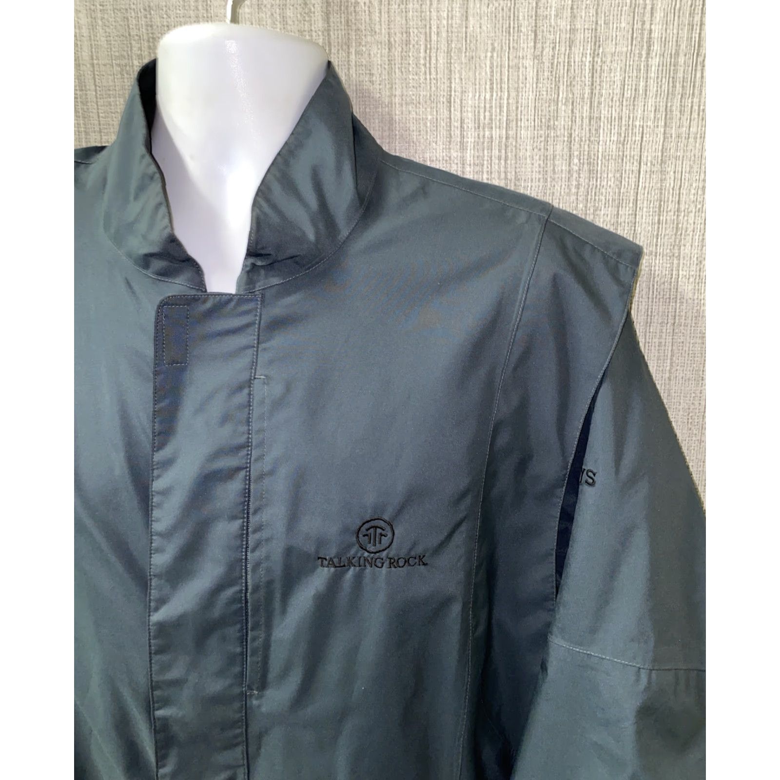 Footjoy FootJoy Jacket Mens Full Zip L Blue Polyester Dryjoys Full Zip Casual Size US L / EU 52-54 / 3 - 2 Thumbnail