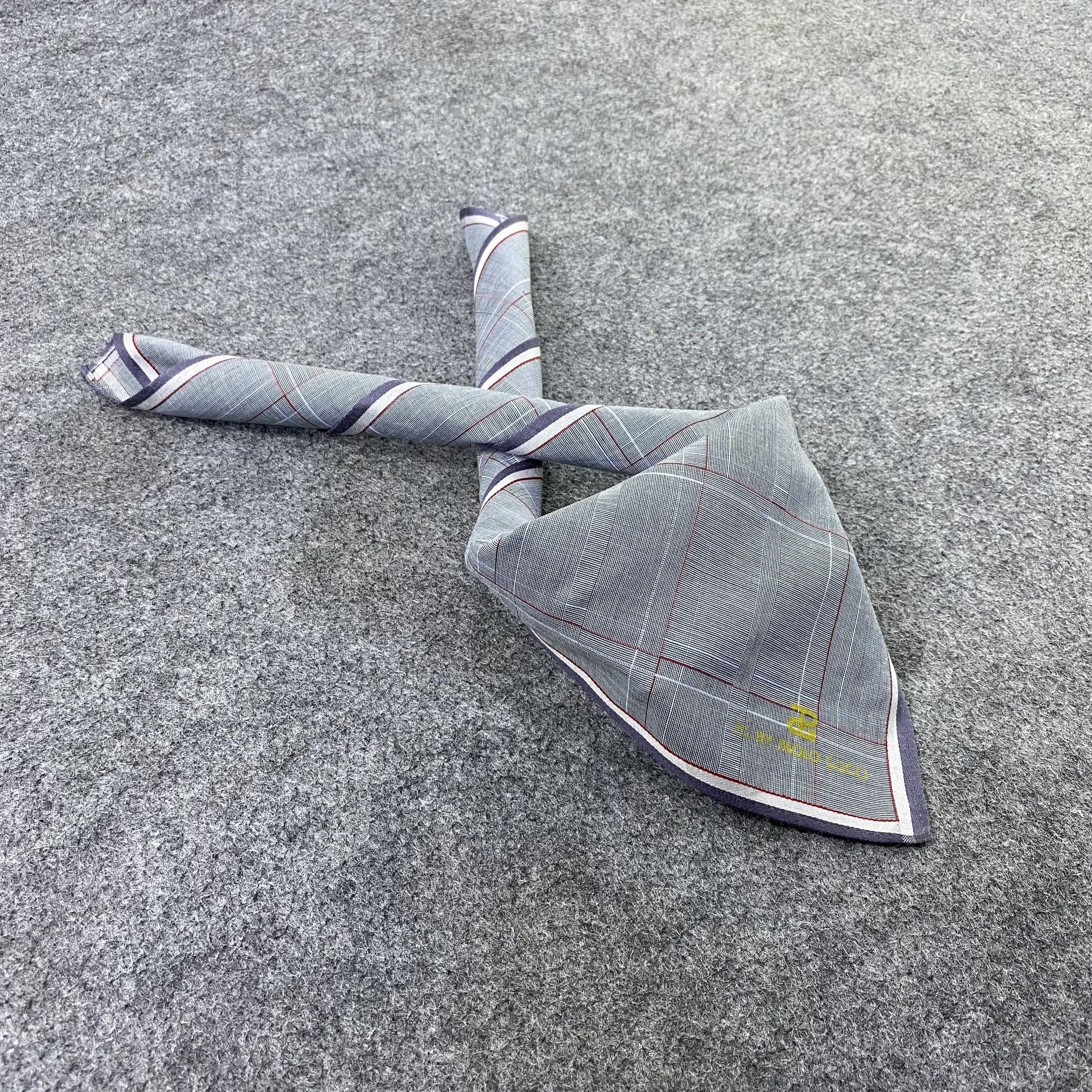 Paolo Gucci Paolo Gucci Handkerchief Neckerchief Bandana-B2009 Size ONE SIZE - 1 Thumbnail