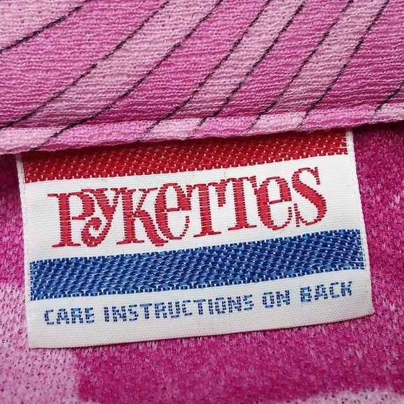 Vintage Vintage Pykettes Paisley Flourish Polyester Disco Shirt Size M / US 6-8 / IT 42-44 - 3 Thumbnail