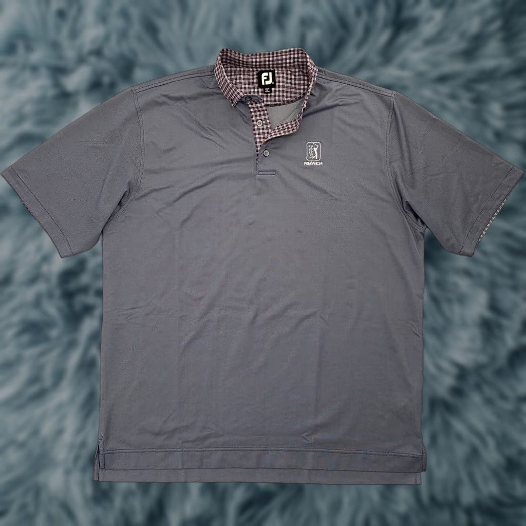 Footjoy Footjoy FJ TPC Prestancia Stitch Athletic Fit Adult Polo Shirt Mens XL Blue Purple Size US XL / EU 56 / 4 - 1 Thumbnail