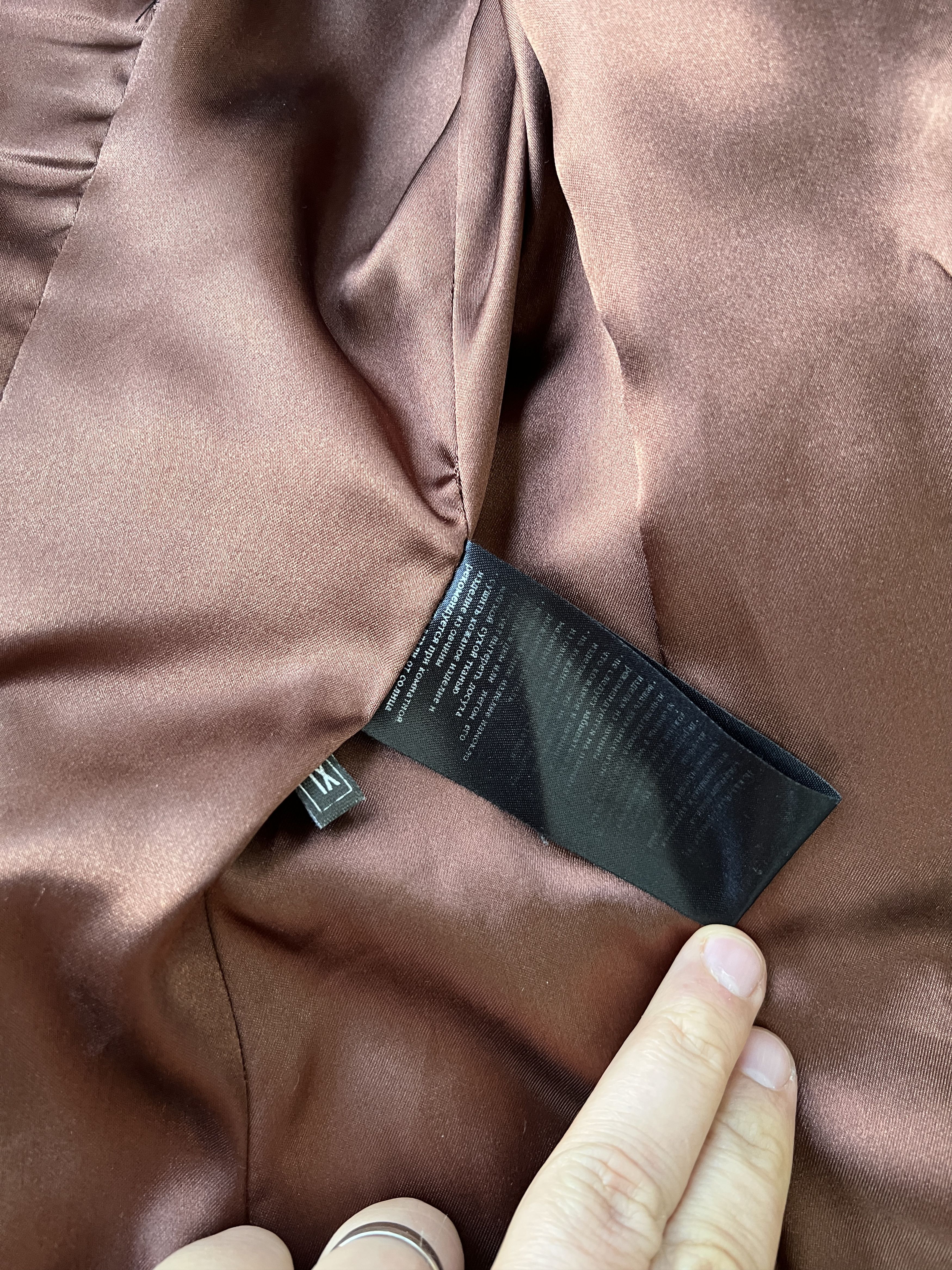 Other Fabiani Leather Coat Size XL / US 12-14 / IT 48-50 - 8 Thumbnail