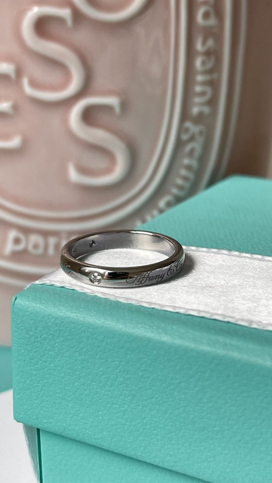 Tiffany & Co. Tiffany & Co. Notes Lucida Dia Ring Platinum 5.5 NEW $1245 Size ONE SIZE - 23 Thumbnail