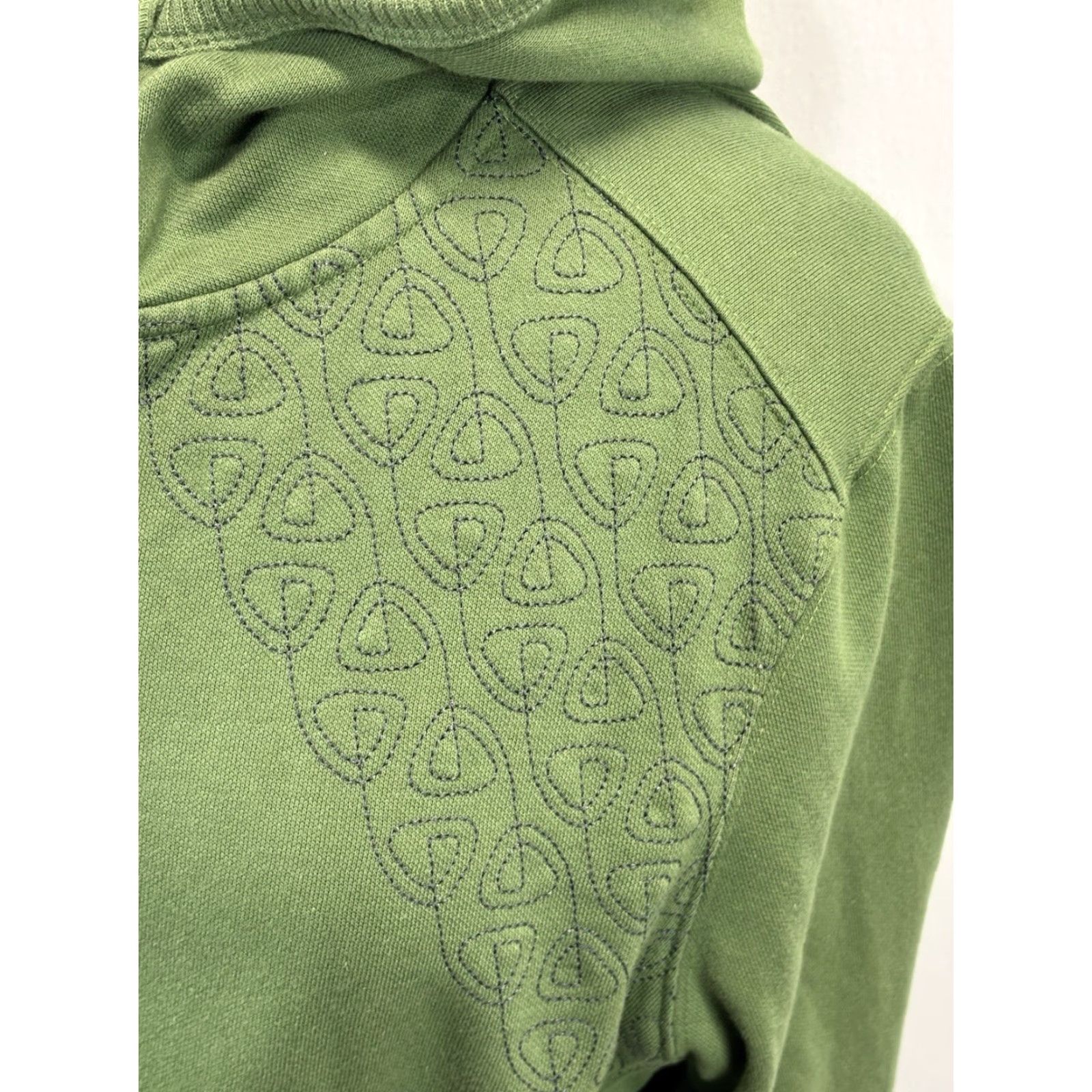 Nike Nike ACG Women Jacket Hoodie Cotton XL Full Zip Logo Green Embroidered Size XL / US 12-14 / IT 48-50 - 6 Thumbnail