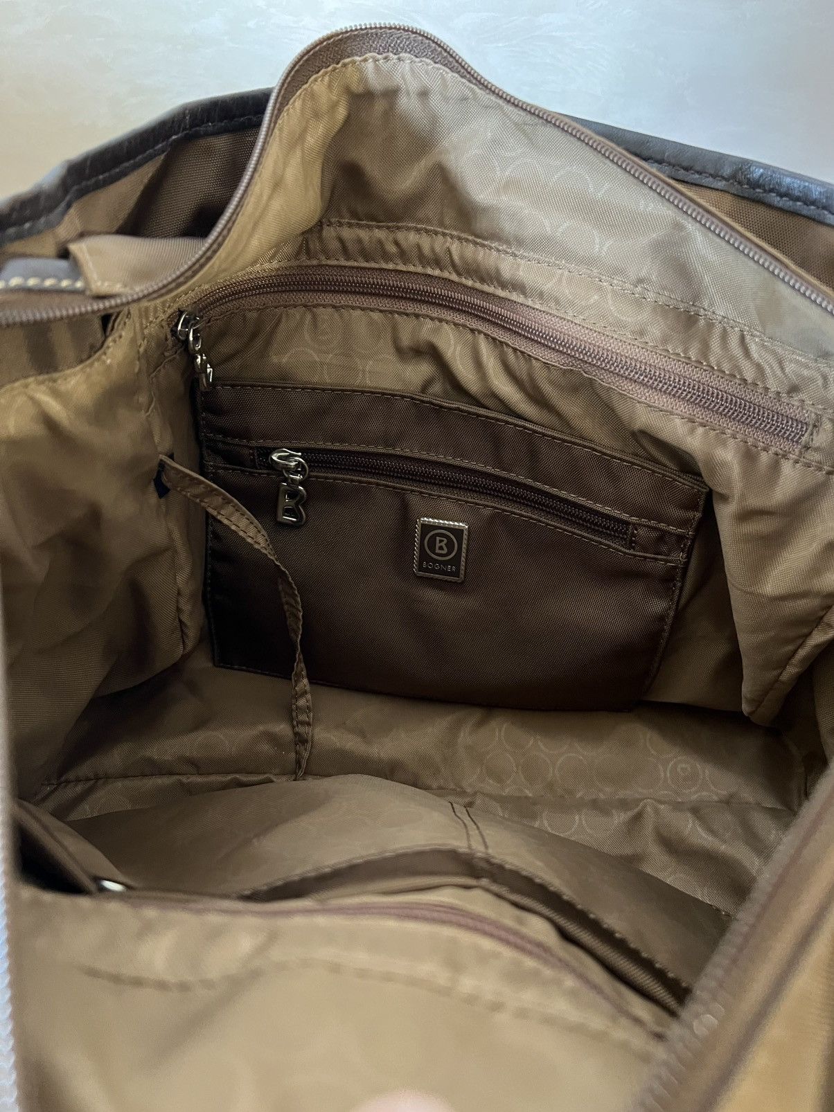 Bogner Vintage Bogner Nylon Messenger Bag Size ONE SIZE - 9 Thumbnail