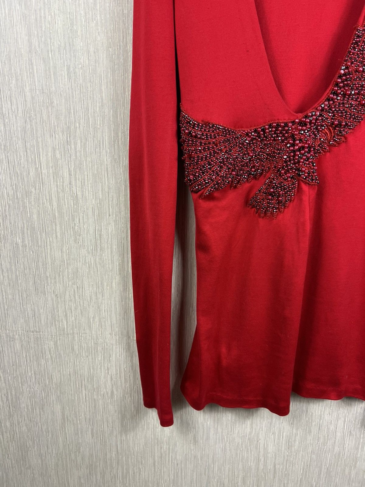 Balmain Archive Balmain FW 2012 eagle bird pearls open back dress Size M / US 6-8 / IT 42-44 - 15 Thumbnail