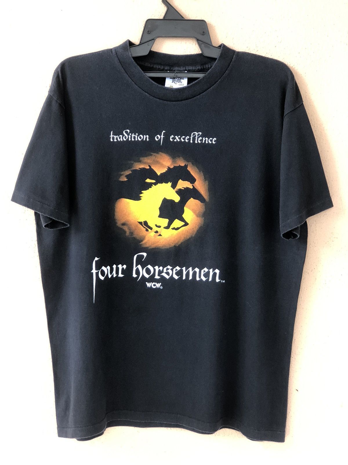 Vintage × WCW/nWo × WWF Vintage 90s WCW Four Horsemen Wrestling Tee Size US L / EU 52-54 / 3 - 1 Thumbnail