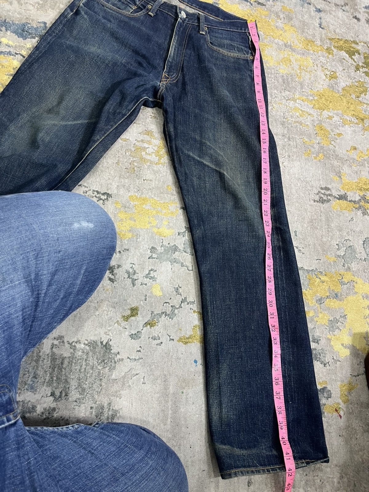 Vintage Vintage 90’s Orizonti Selvedge Denime Size US 33 - 13 Thumbnail
