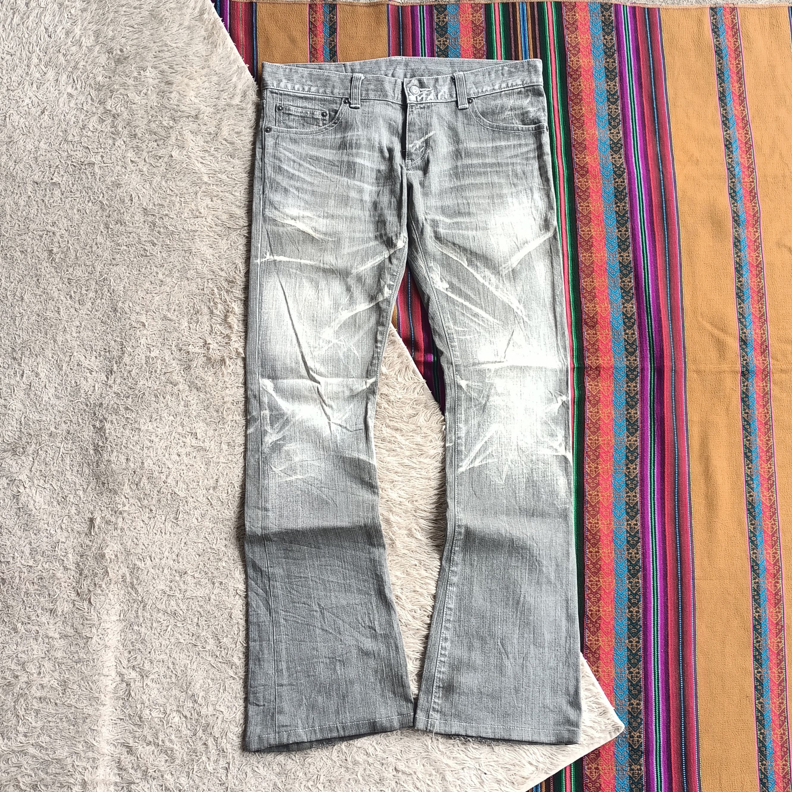 00s Tornado Mart japanese acid flare denim