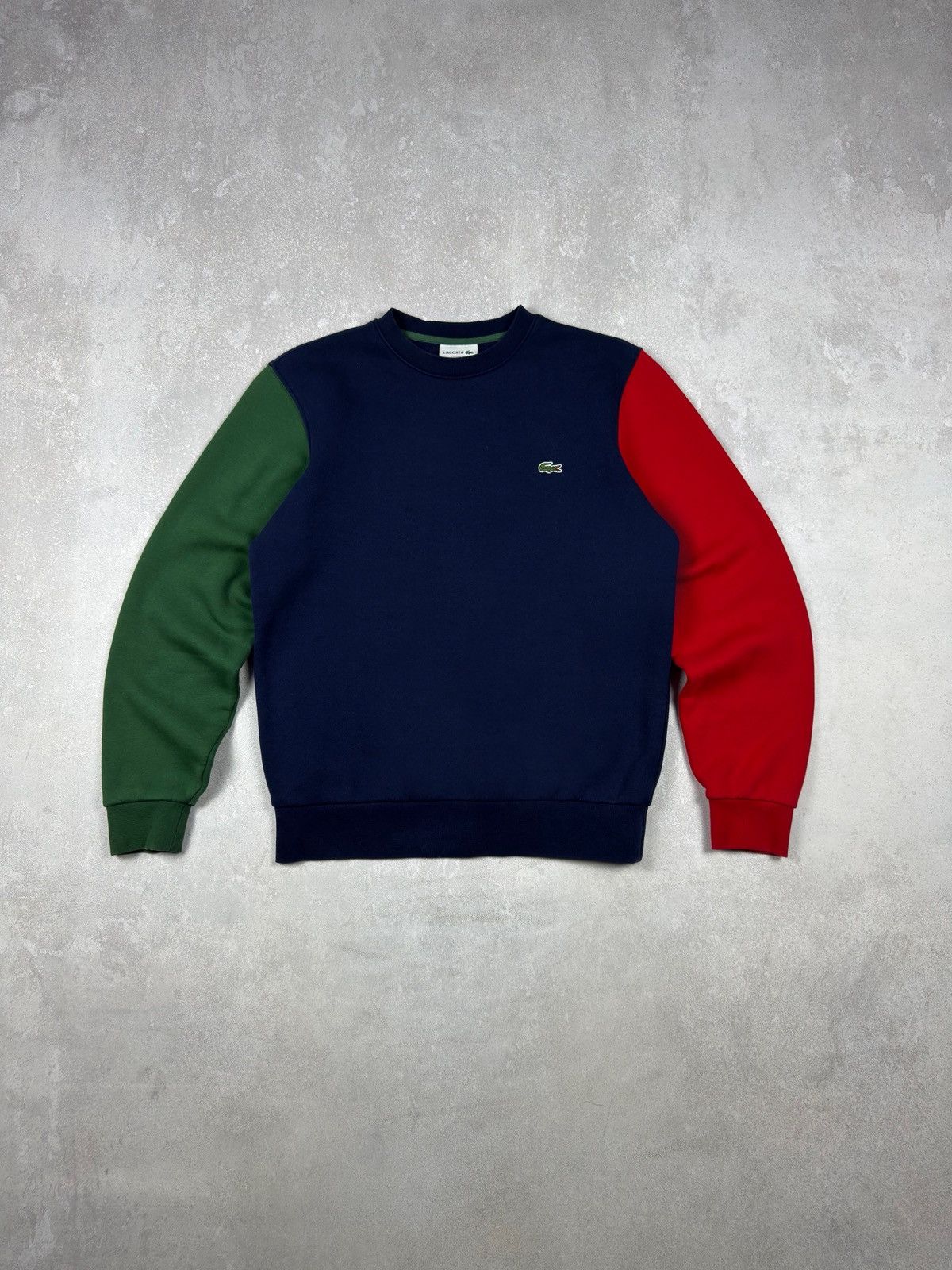Lacoste Lacoste Mens Sweatshirt Colorblock Crew Neck size M Size US M / EU 48-50 / 2 - 1 Thumbnail