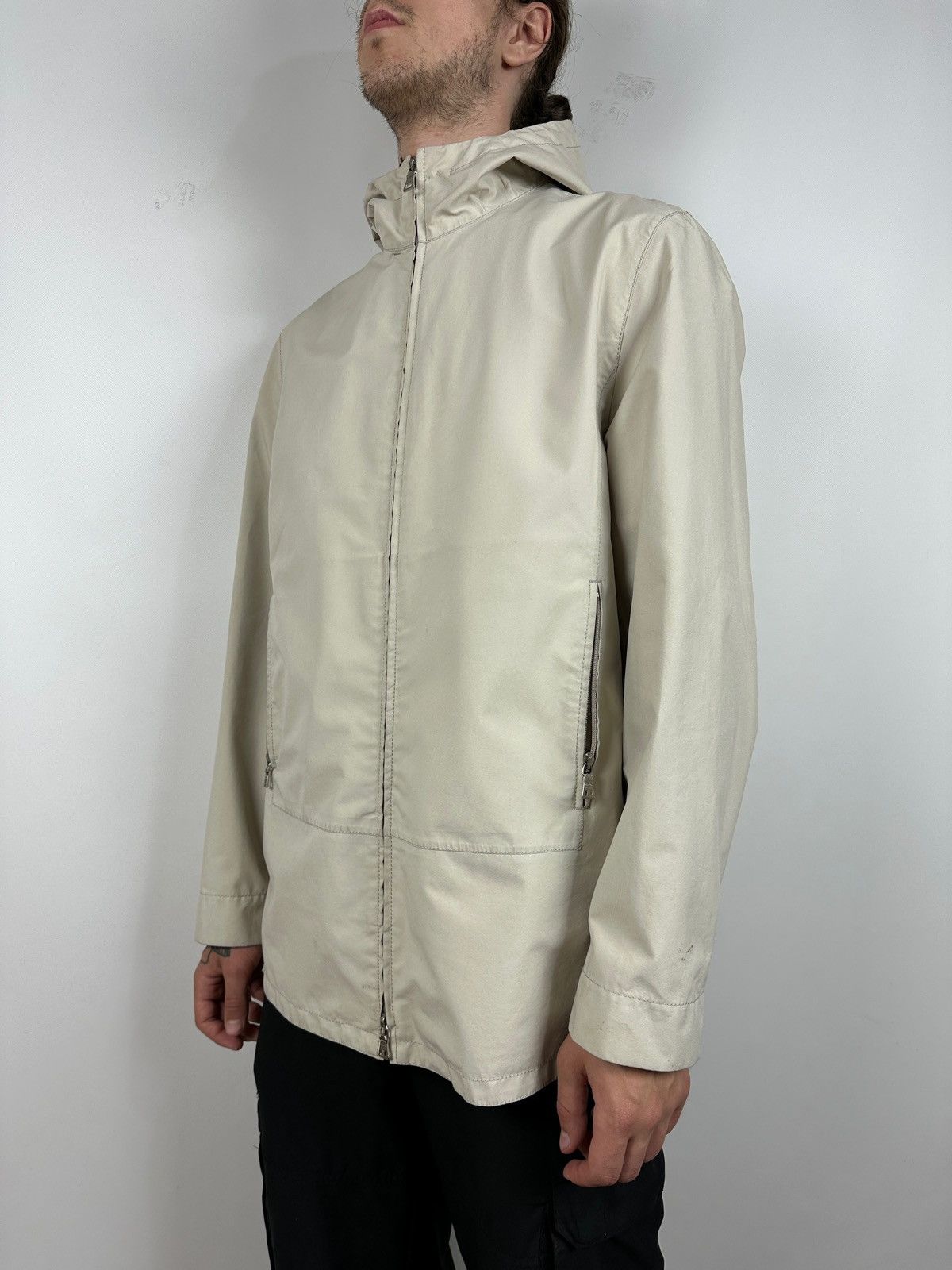 Prada Vintage Prada Sport Gore-Tex Red Tab Nylon Coat Jacket Size US M / EU 48-50 / 2 - 3 Thumbnail