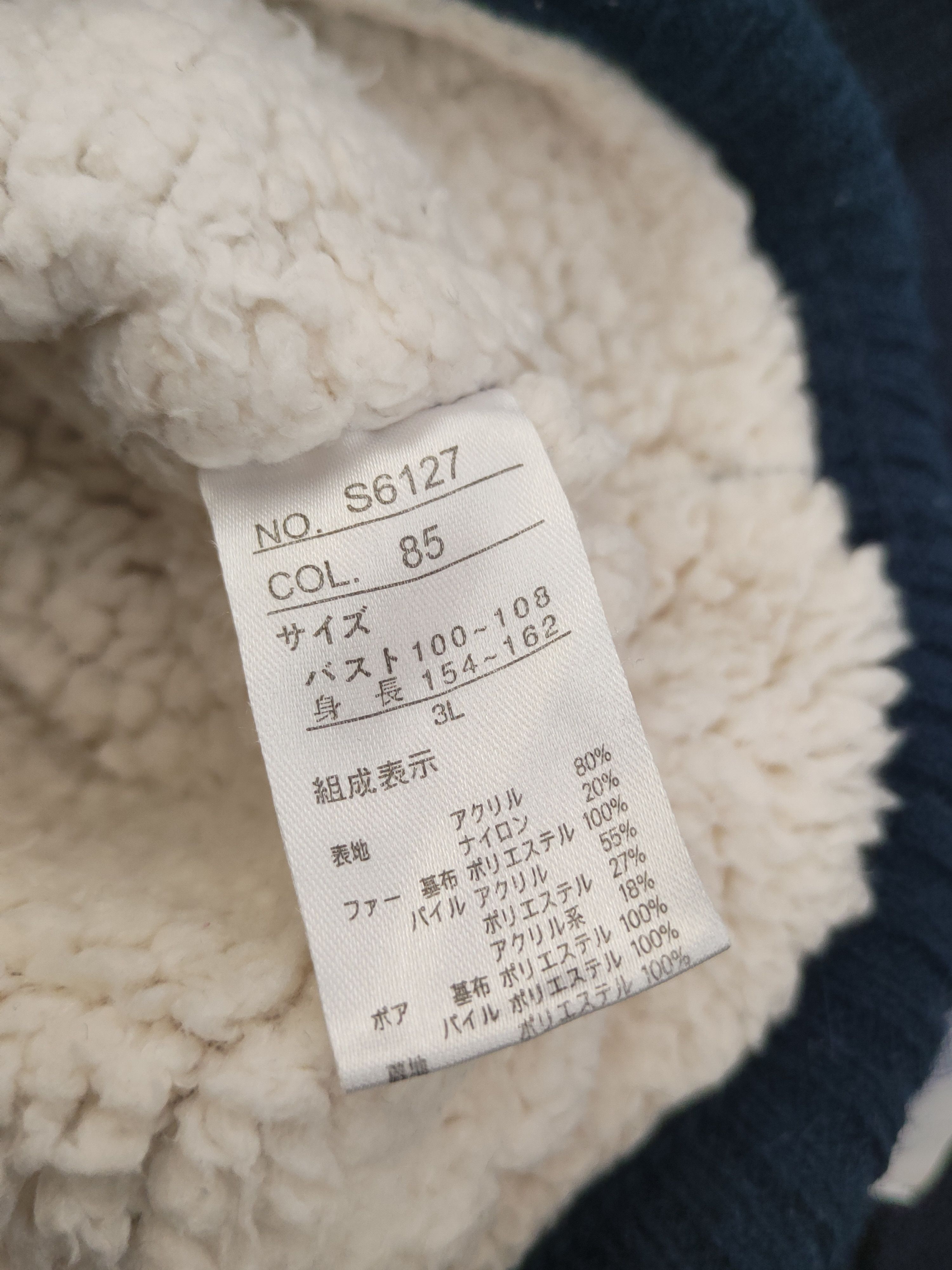 Japanese Brand Flow and Fixture Navy Knitwear Hoodie Sweaters #W1220 Size M / US 6-8 / IT 42-44 - 12 Thumbnail