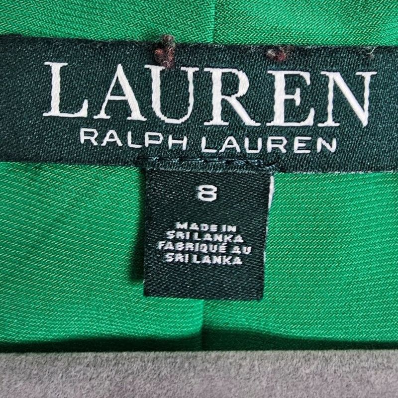 Lauren Ralph Lauren Lauren Ralph Lauren Womens Ruched Surplice Sheath Dress 8 Size M / US 6-8 / IT 42-44 - 5 Thumbnail