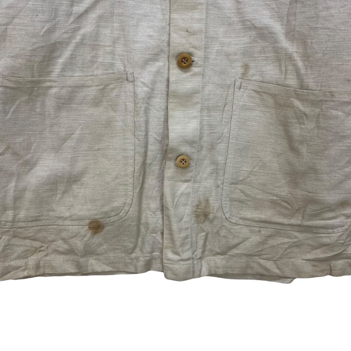 Japanese Brand 🗣️Turkey Bear Linen Jacket Size US M / EU 48-50 / 2 - 7 Thumbnail