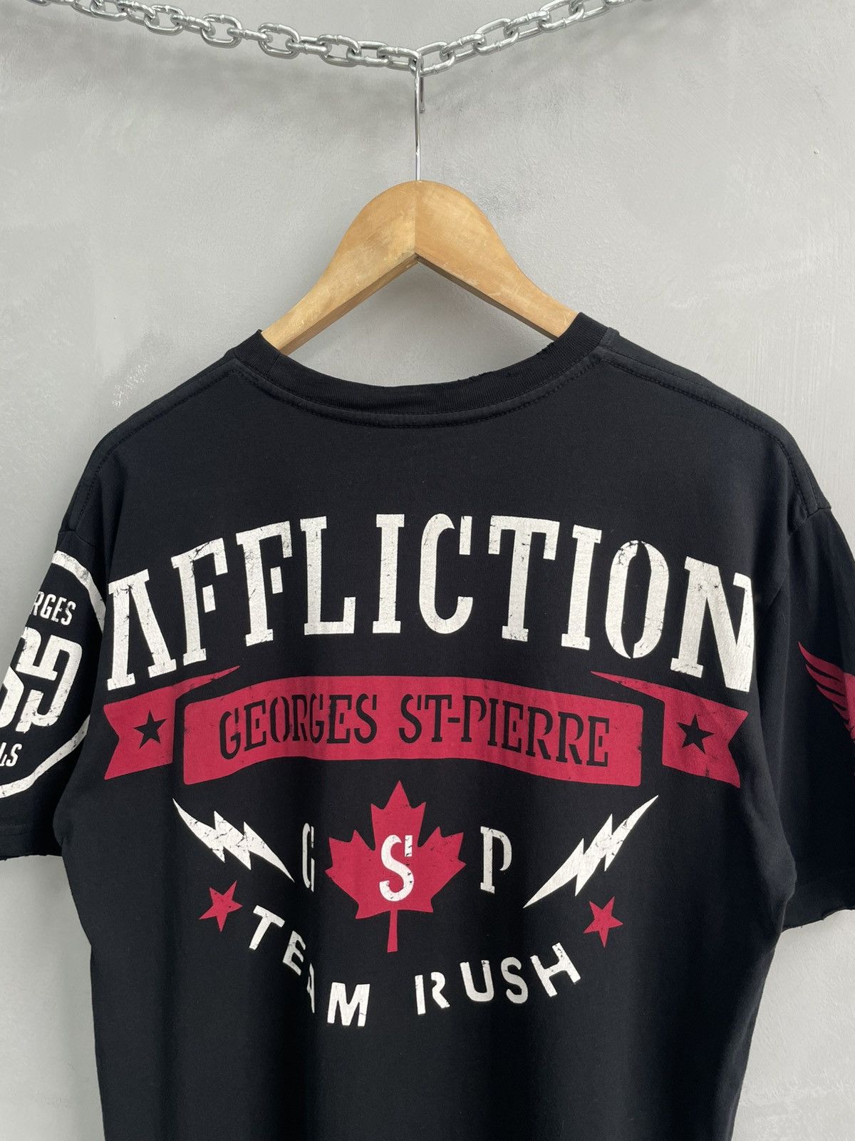 Affliction Rap skate opium affliction t shirt distressed Size US M / EU 48-50 / 2 - 8 Thumbnail
