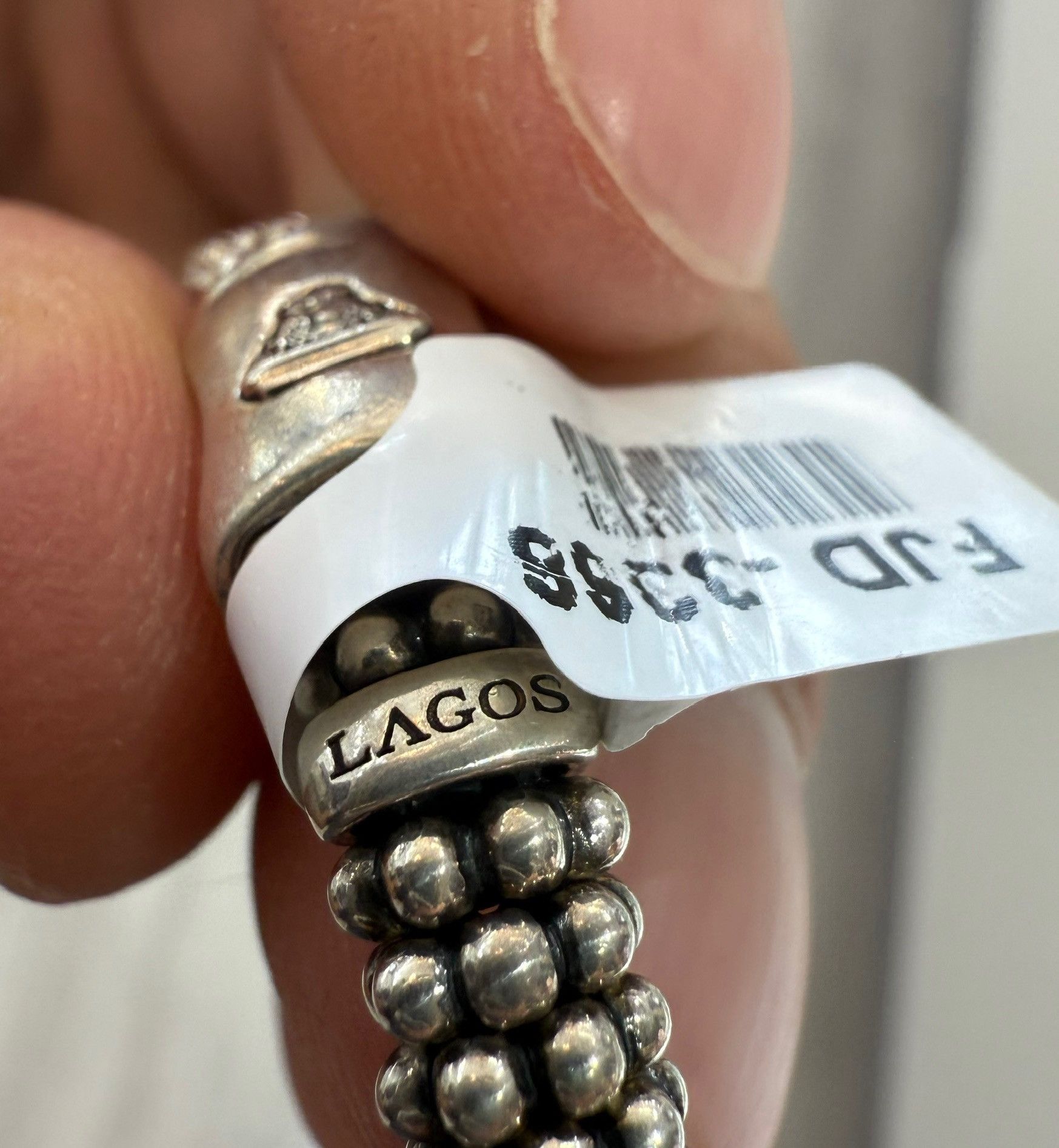 Other Lagos Sterling silver 18K gold caviar X Bracelet Size ONE SIZE - 5 Thumbnail