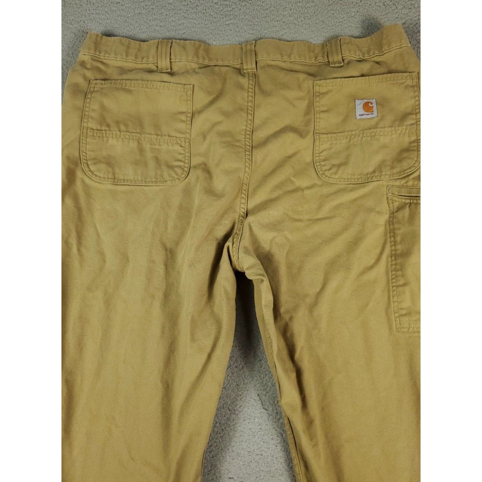 Carhartt Carhartt Utility Chino Pants Mens 44x30 Beige Relaxed Fit Cotton Trousers Size US 44 / EU 60 - 7 Thumbnail