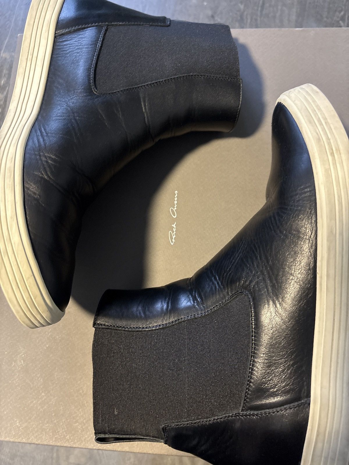 Rick Owens Rick Owens Mastodon Elastic Boot Size US 9 / EU 42 - 6 Thumbnail