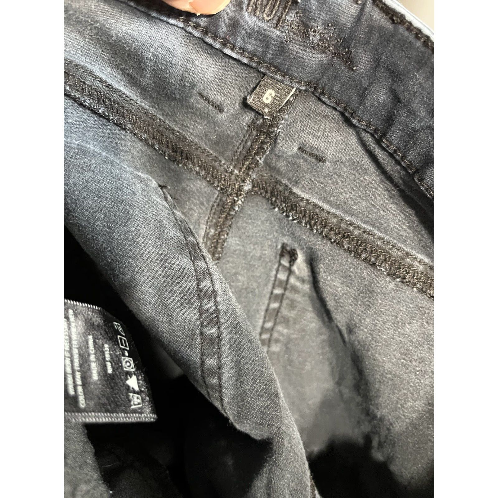 Vintage KUT from the Kloth Jeans Womens 6 Skinny Mid Rise Blue Denim Stretch KP164MS1N Size 28" / US 6 / IT 42 - 4 Thumbnail