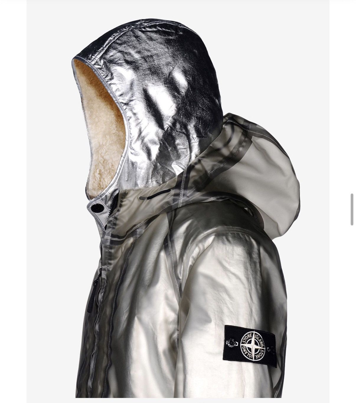 Stone Island Stone Island Ling Poly Cover Composite Jacket Size M Size US M / EU 48-50 / 2 - 2 Thumbnail