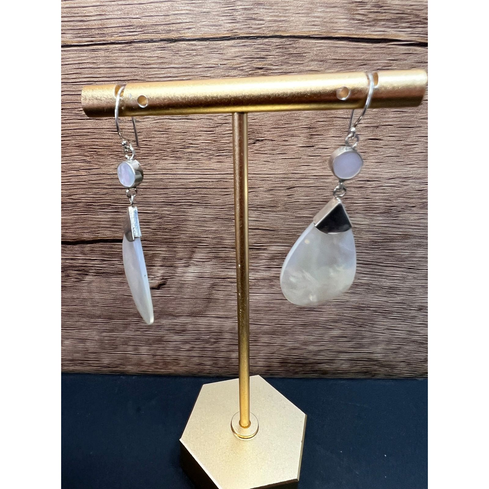 Other Mother of pearl sterling silver dangle earrings Size ONE SIZE - 9 Thumbnail