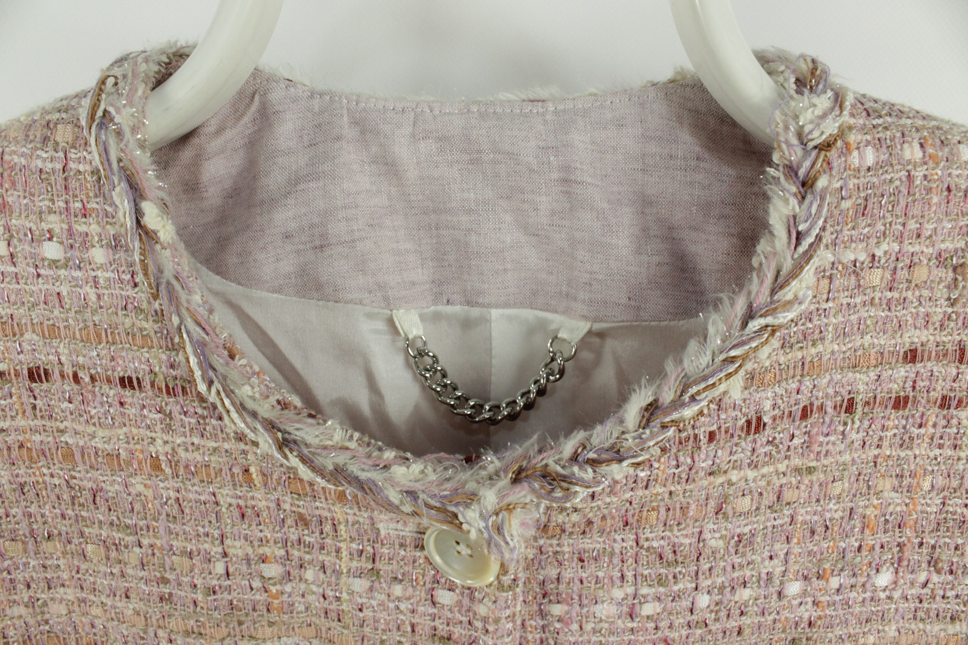 Other Beautiful Onorati Multicolor Knit Blazer Jacket Women's Size L / US 10 / IT 46 - 3 Thumbnail