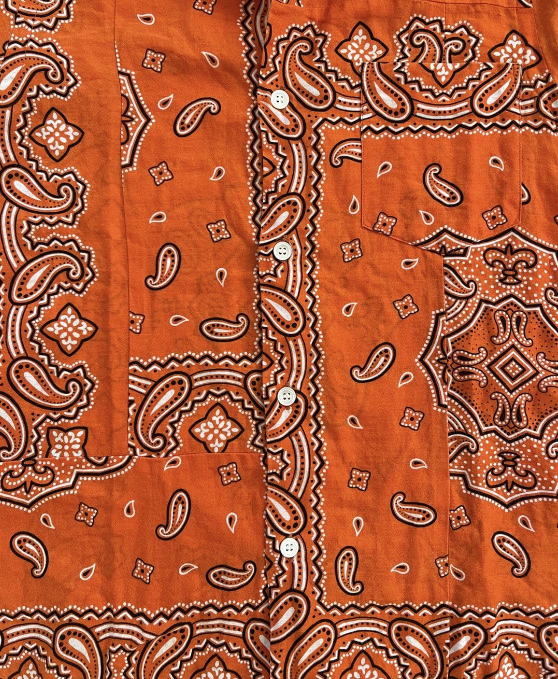 Comme des Garcons × Junya Watanabe SS2004 Junya Watanabe Paisley Button Down Shirt Size US S / EU 44-46 / 1 - 2 Thumbnail