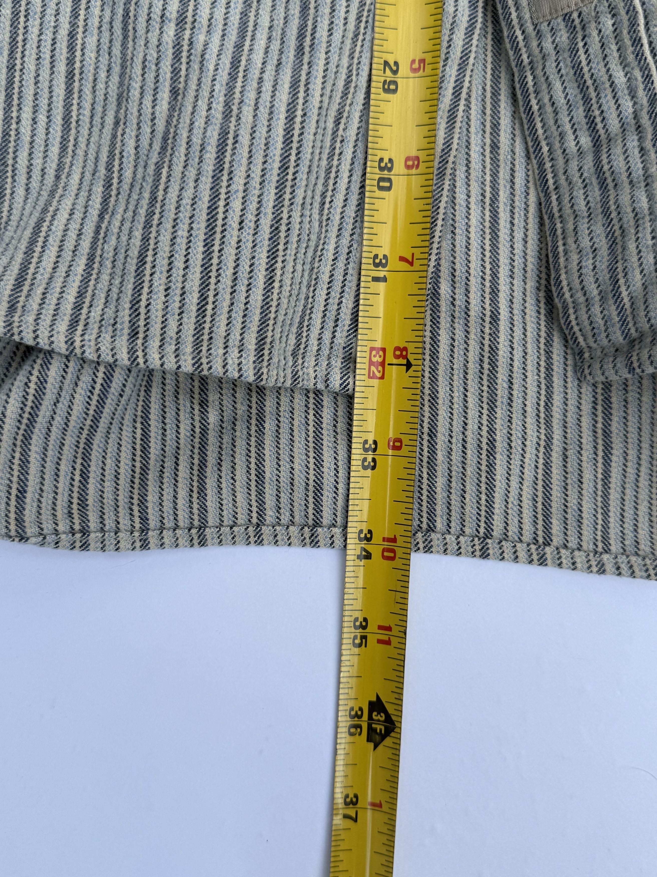 Abercrombie & Fitch Vintage Abercrombie & Fitch 'The Big Shirt' Striped Flannel Size US L / EU 52-54 / 3 - 7 Thumbnail