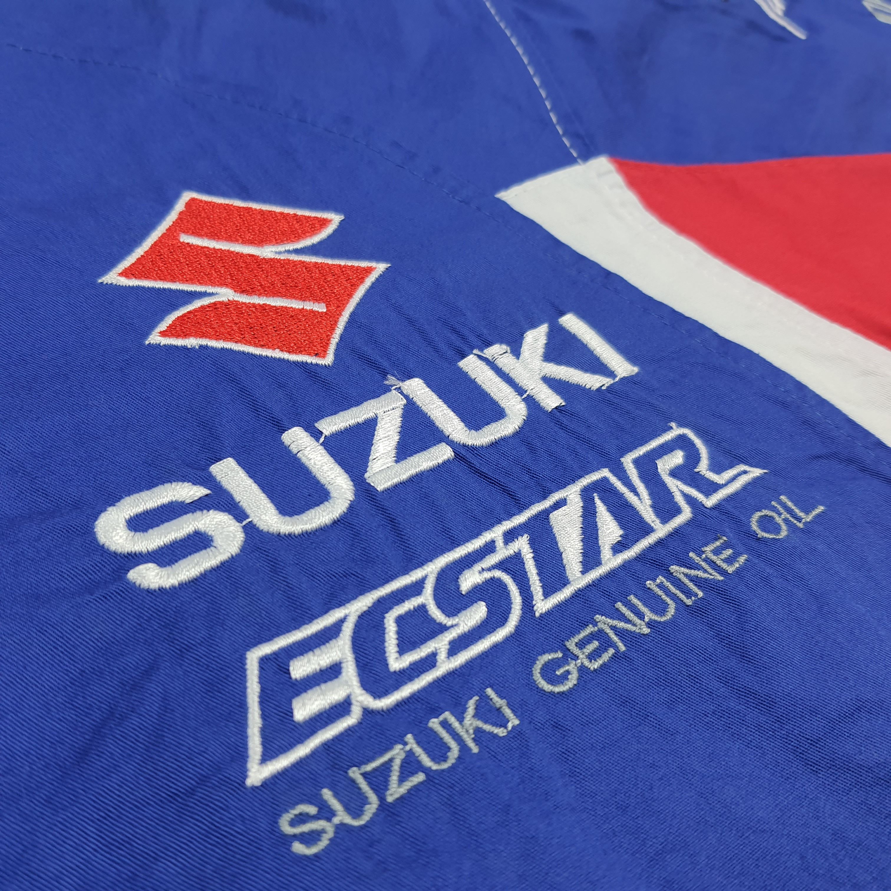 Japanese Brand Vintage Suzuki Hayabusa MotoGP Racing Work Shirt C294N67 Size US S / EU 44-46 / 1 - 4 Thumbnail